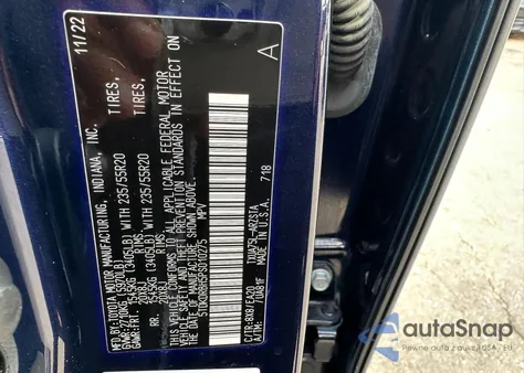 2023 Toyota Highlander L z USA, uszkodzony, nr VIN 5TDKDRBH5PS010275